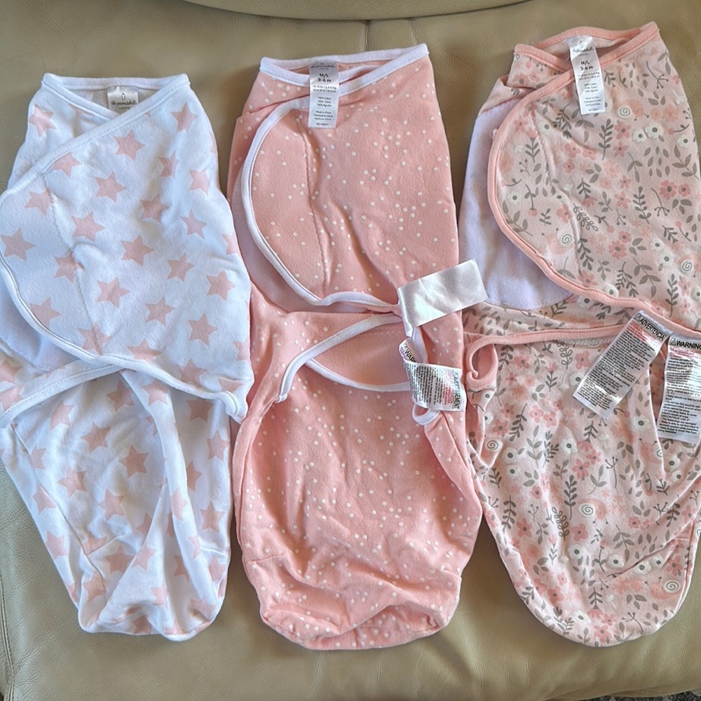3-6M Swaddle - Set of 3